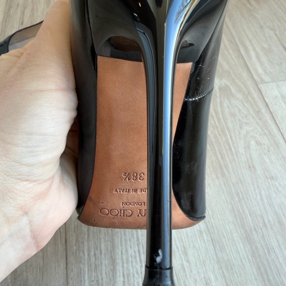 Jimmy Choo Patent Leather Pumps - Picture 8 of 10